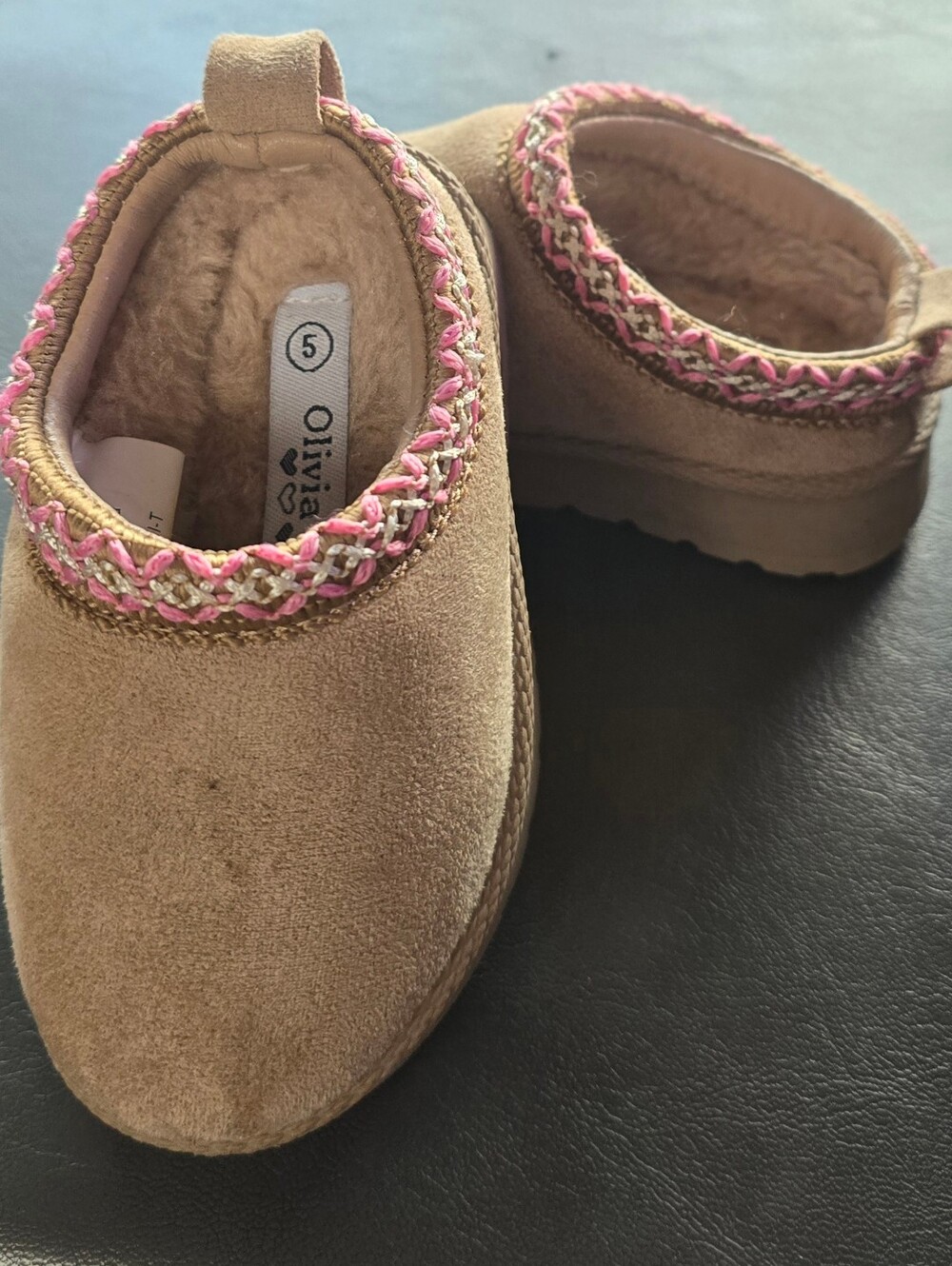 OLIVIA AND KATE Kids Slip On Clogs